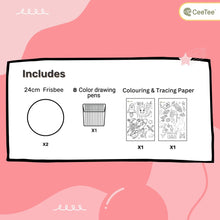 Load image into Gallery viewer, DIY Frisbee Kit | 2 Easy Flying Round - Kites Free Shipping