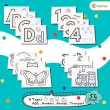 Load image into Gallery viewer, Dot A Sticker Activity Sheets Montessori Early Learning
