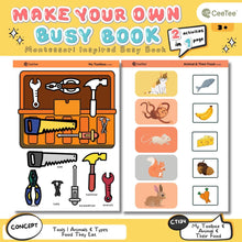 Load image into Gallery viewer, Montessori Early Learning Interactive Busy Book for Kids
