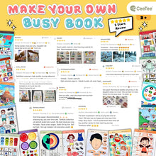 Load image into Gallery viewer, Montessori Early Learning Interactive Busy Book for Kids