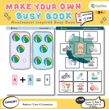 Load image into Gallery viewer, Montessori Early Learning Interactive Busy Book for Kids