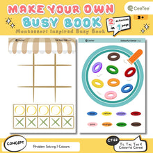 Load image into Gallery viewer, Montessori Early Learning Interactive Busy Book for Kids