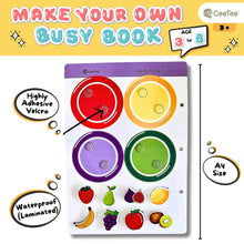 Load image into Gallery viewer, Montessori Early Learning Interactive Busy Book for Kids