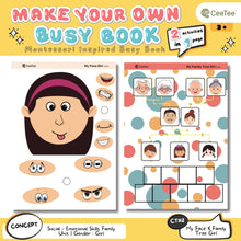 Load image into Gallery viewer, Montessori Early Learning Interactive Busy Book for Kids