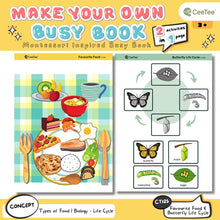 Load image into Gallery viewer, Montessori Early Learning Interactive Busy Book for Kids