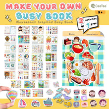 Load image into Gallery viewer, Montessori Early Learning Interactive Busy Book for Kids