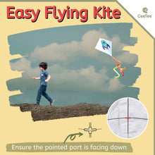Load image into Gallery viewer, DIY Kite Kit for Kids | 3 Kites | Easy Flying Large Diamond Kite Lovers Kitesurfing Outdoor Sports Activities Children Sport Activity Kite Making Kits