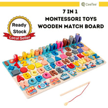 Load image into Gallery viewer, Montessori Wooden Toy ABC Alphabet Early Learning Big Puzzle