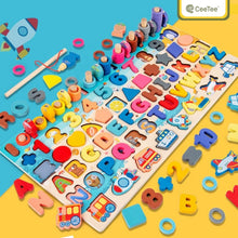 Load image into Gallery viewer, Montessori Wooden Toy ABC Alphabet Early Learning Big Puzzle