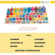 Load image into Gallery viewer, Montessori Wooden Toy ABC Alphabet Early Learning Big Puzzle