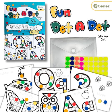 Dot A Sticker Activity Sheets Montessori Early Learning