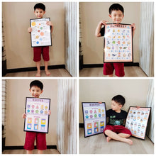 Load image into Gallery viewer, Kids Learning Wall Chart Early Education Posters
