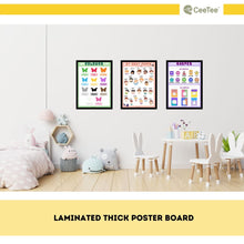 Load image into Gallery viewer, Kids Learning Wall Chart Early Education Posters
